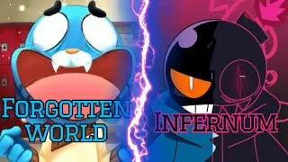 (FNF mashup) Cor. Whitty vs Gamball - Burned world (Infernum x Forgotten world)