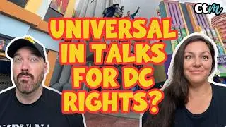 Universal in Talks for DC Theme Park Rights?