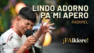 Lindo adorno pa´mi apero – Radamel | Sesiones ¡FAlklore!