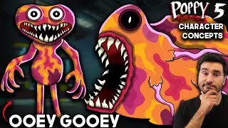 Что может быть в Poppy Playtime | Ooey Gooey | Глава 5 | Концепция персонажа