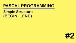 Pascal Programming ( Begin....End. )