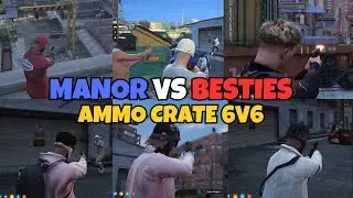 MANOR Contest BESTIES Ammo Crate Sh**tout At Train Docks | MULTIPOV | NOPIXEL 4.0 GTA RP