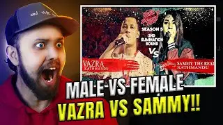 VAZRA IS REALLY GOOD !! #reaction VAZRA VS SAMMY THE REAL G