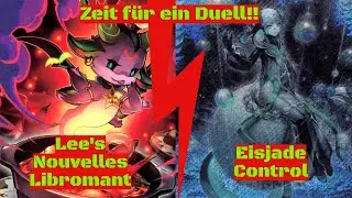 YuGiOh !!Duell!! Lee&acute;s Nouvelles Libromant VS Eisjade Control