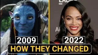Avatar Cast Then and Now 2022 | Zoe Salda&ntilde;a