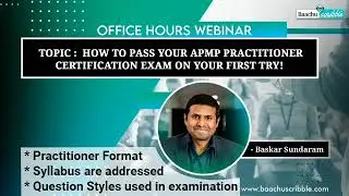 APMP Practitioner Certification Exam | Introduction | Exam structure | Question types | Syllabus