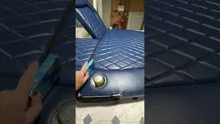 Custom Fitted Tilt-Up Bow Cushions; Marine upholstery made to fit your boat!