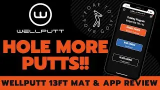 ЭТО ЛУЧШИЙ КОВРИК ДЛЯ ПАТТИНГА? Обзор коврика и приложения Wellputt