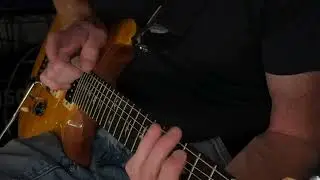EwF - Einar William Freberg BIG DAY primary GTR riff, PRS SE + FM9,  07-30-24