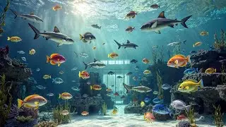 Dubai Mall Aquarium Free visit #dubaimall #dubai #aquarium #aquariumfish 