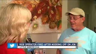 Little Amerricka amusement park operator fired after video shows him nodding off on the job