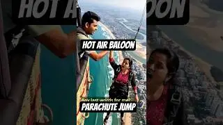 #hotairballoon #prank #skydiving #indiangirl #veo3 #viral #trending #veo3demo #veo3tamil