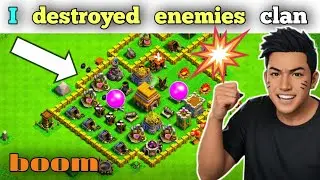 Defeating Enemies with Precision #Combat in clash of clans
