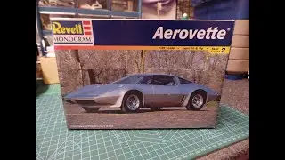 Aerovette Revell Monogram Model Car Kit Unboxing