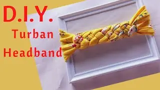 how to make triple celtic knot headband | D.I.Y. turban headband