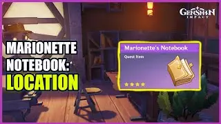 Marionette Notebook Location | Item Guide | Genshin Impact 6.3 Luna 4