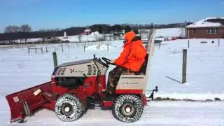 Ventrac snow plow part 2