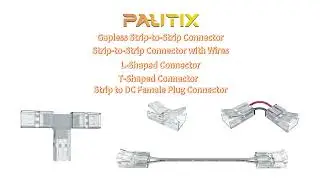 How to Use PAUTIX 8mm Connectors for 2-Pin Single Color COB LED Strip Lights