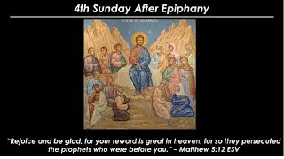 Trinity Lutheran Church -  February 1st Worship Service