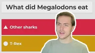 Fish Biologist Takes ABSURD Megalodon Kahoot Quiz