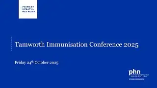Tamworth Immunisation Conference 2025 - Lauren Dalton