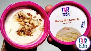 Baskin Robbins Honey Nut Crunch Ice Cream 100ml | Ingredients, Recipe, Taste, Price | Baskin Robbins