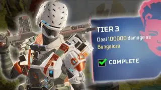 I Unlocked The NEW 100K Damage Bangalore Skin in ONE day!
