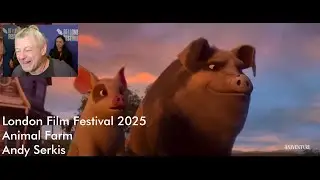 Animal Farm - Hollywood star Andy Serkis on animation film with incredible cast coming to LFF 2025