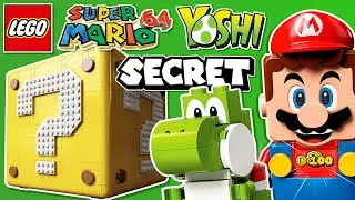 LEGO Super Mario 64 Yoshi Secret Discovered in the Question Mark Block Set