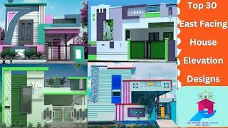 Top 30 East facing House Elevation designs || Single floor house elevation designs || Latest designs