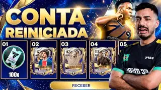 REINICIEI MINHA CONTA no FC MOBILE! 😭