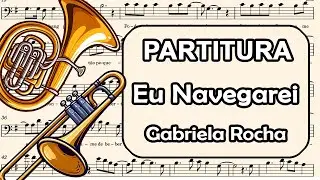 Eu Navegarei - partitura para Trombone, Bombardino e Violoncelo