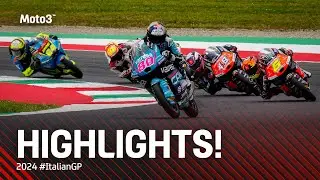 Moto3™ Race Highlights 😎 | 2024 #ItalianGP