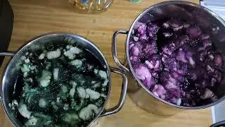 Dye Wool to Felt Pumpkins