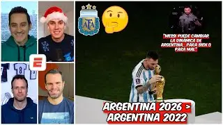 LIONEL MESSI debería COMER BANCO en el MUNDIAL 2026 si ARGENTINA quiere GANAR | Exclusivos