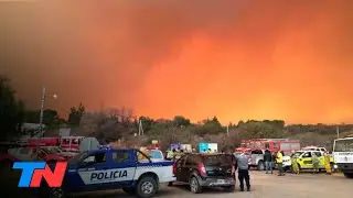 Fuego descontrolado en Córdoba: hay rutas cortadas y casas incendiadas
