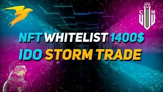 Розыгрыш NFT стоимостью 1400$ - WhiteList к IDO от Storm Trade!
