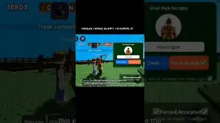 OP Grow A Garden Script Tutorial |Freeze Trade script | Trading Ticket Bug #robloxedit #growagarden