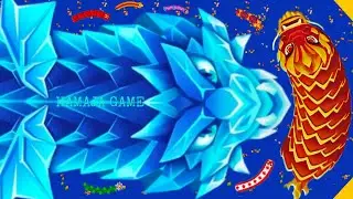 🐍WORMS ZONE.IO BEST GAMING |😀 | Worms Zone MOBILE GAME&Iota;&Omicron; |#HAMAJA snake zone game#grosnakegame