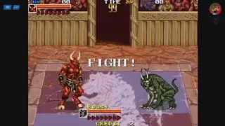 Mutant Fighter Minotaur Vs Beast Brutal Boss Battle Retro Arcade Fighting Gameplay PlayStation5🐺🦸&zwj;♂️