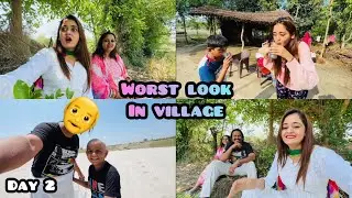 😱 Mothers Day pe Worst Look of Papa 👴 Gaon me ake ye kya kar diya🤷🏻‍♀️ Bindass Kavya Village