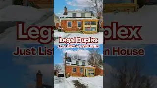 JUST LISTED & OPEN HOUSE 🏡 LEGAL DUPLEX | Income Opportunity #Shorts