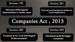#26 Sec 199, Sec 200 , Sec 201, Sec 204 of Companies Act 2013 || CA,CS