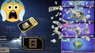 DAILY SURPRISE PACK🎁 OF 0 UC 💸||HUNTER GAMING OFFICIAL|| BATTLEGROUND MOBILE INDIA