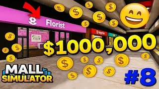 2 Store = $1000000 Yeh Kaise Hua?🤑😲&ndash;Mall Simulator🏤🏢|| #8 #MallSimulator #MallTycoon #gameplay