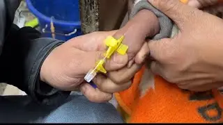 Baby cannulation || cannulation technique || iv cannula kese lagaye || bachcho ke cannula fixing