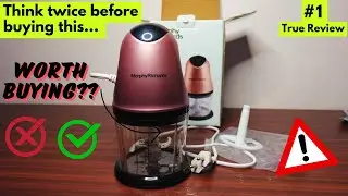 Mini Chopper Review, Unboxing, Usage | Morphy Richard | Honest Review | Should you buy? |Sri Samayal