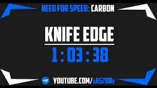 NFS Carbon Sprint \ Knife Edge \ 1:03:38 \ Lancer [AS2ON]