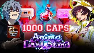 1000 Capsules Open in Anime Last Stand (Get Lucky?) Roblox Halloween Update