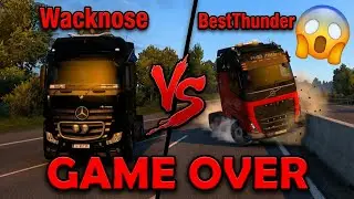 ETS2 Multiplayer: Last One To Crash Wins!